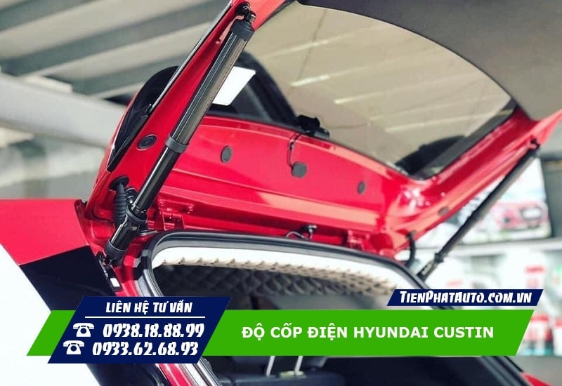 Nâng cấp cốp điện cho xe Hyundai Custin phiên bản tiêu chuẩn