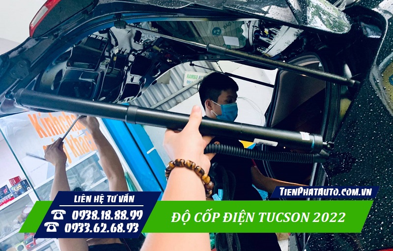 Tiến Phát Auto chuyên độ cốp điện cho Hyundai Tucson 2023