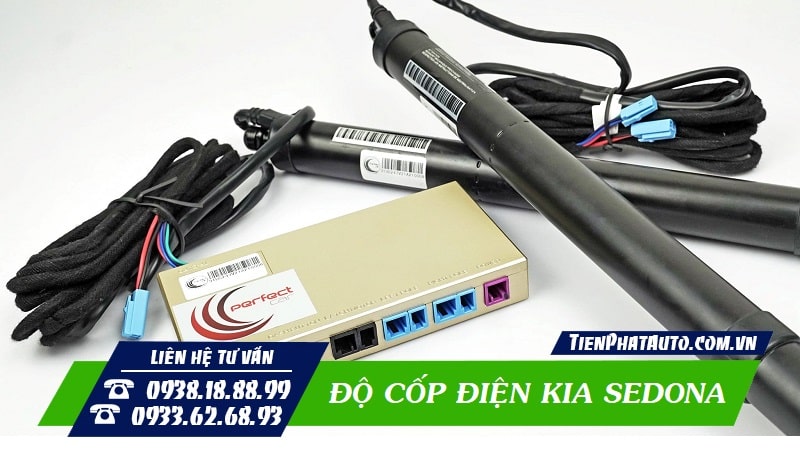 Trọn bộ cốp điện tự động được thiết kế dành riêng cho xe Kia Sedona