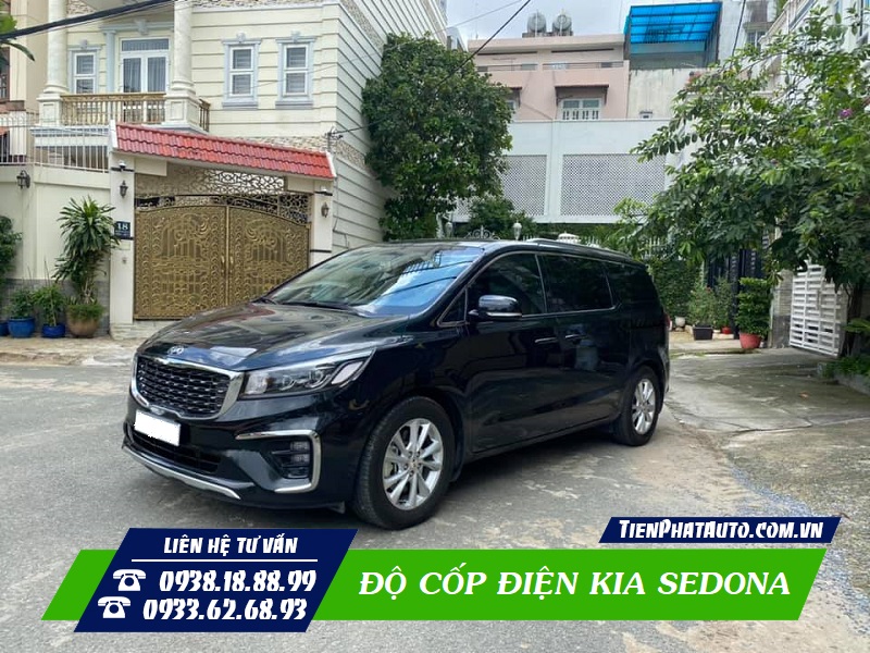 Tiến Phát Auto chuyên độ cốp điện tự động cho xe Kia Sedona