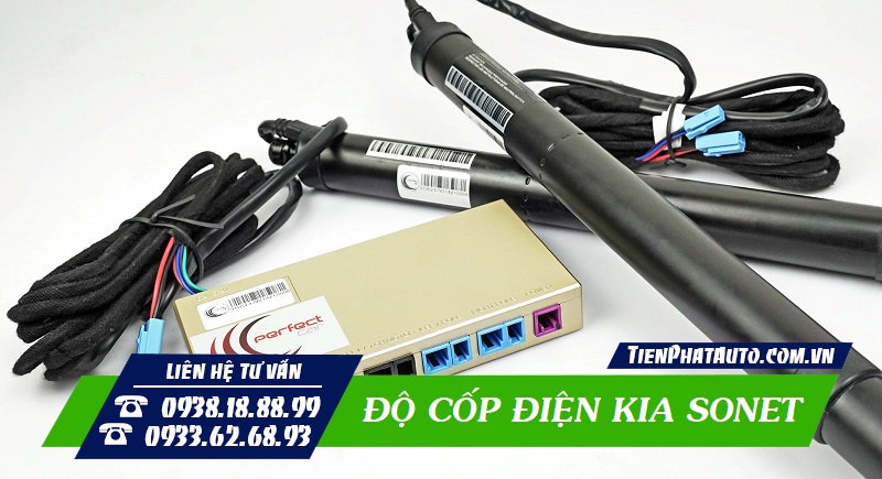 Trọn bộ cốp điện tự động cho xe Kia Sonet
