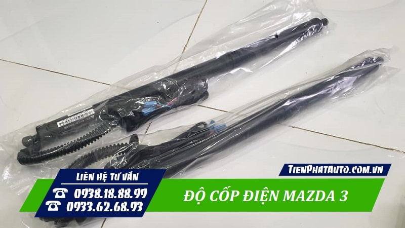Ty cốp điện có kích thước lớn hơn giúp vận hành ổn định