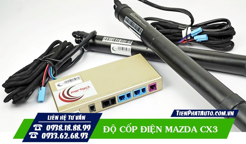 Cốp điện tự động xe Mazda CX3 có thể mở bằng nhiều cách tiện lợi