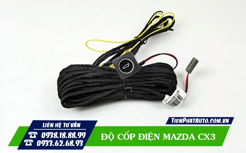 Nút bấm tích hợp đóng mở cốp xe