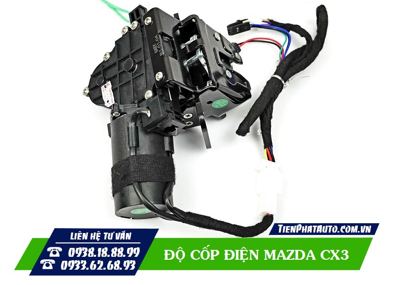 Cốp điện cho xe Mazda CX3 được trang bị công nghệ chống kẹt thông minh