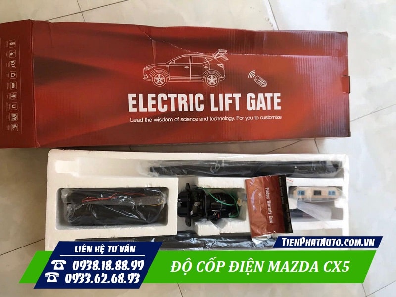 Trọn bộ cốp điện Mazda CX5 thương hiệu Perfect Car