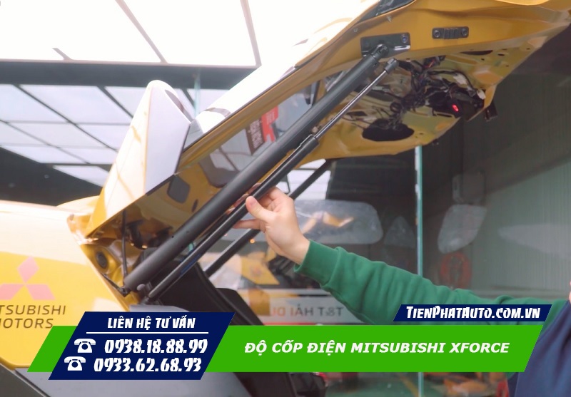 Ty cốp điện được thay thế có kích thước to và chắc chắn hơn