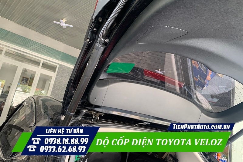 Cốp điện tự động là phụ kiện cần thiết nên lắp cho Toyota Veloz