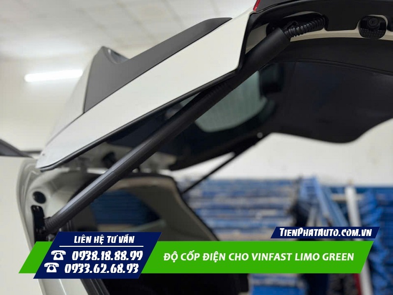 Độ cốp điện cho Vinfast Limo Green nâng tầm đẳng cấp xe