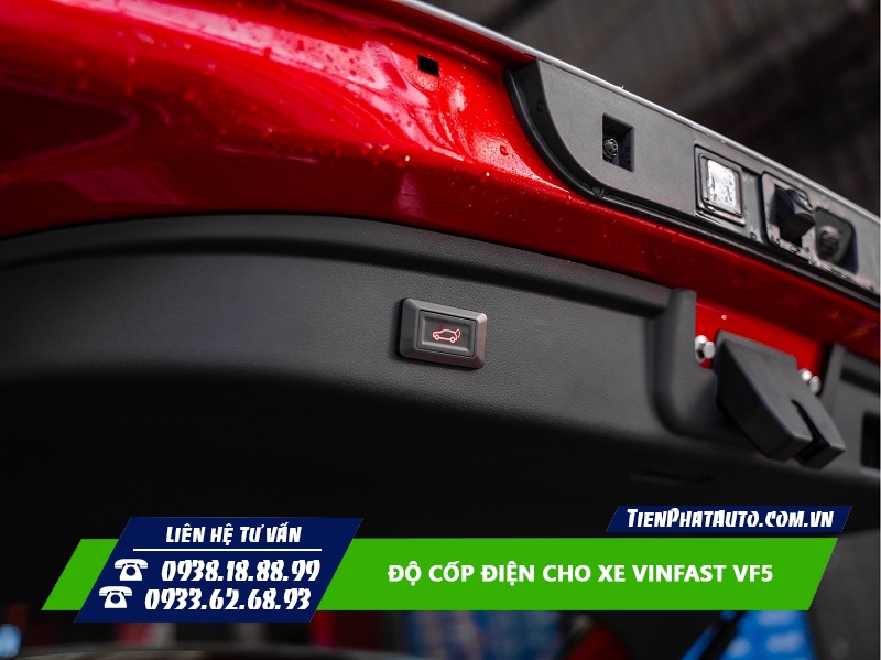 Độ cốp điện cho VF5 là sản phẩm được nhiều khách hàng quan tâm