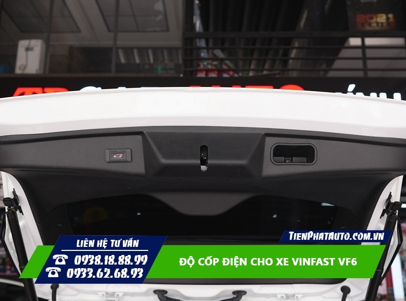 Cốp điện cho Vinfast VF6 lắp hoàn toàn như zin không độ chế