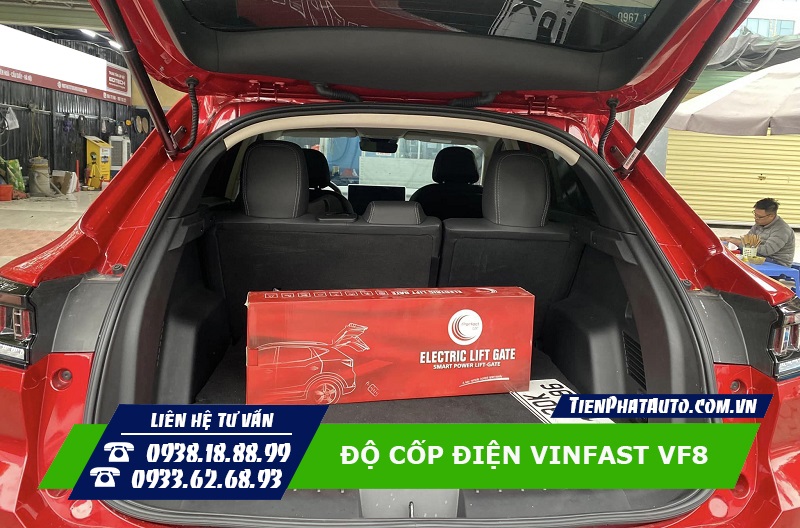 Độ cốp điện cho Vinfast VF8 bản ECO là trang bị mà bạn không thể bỏ qua