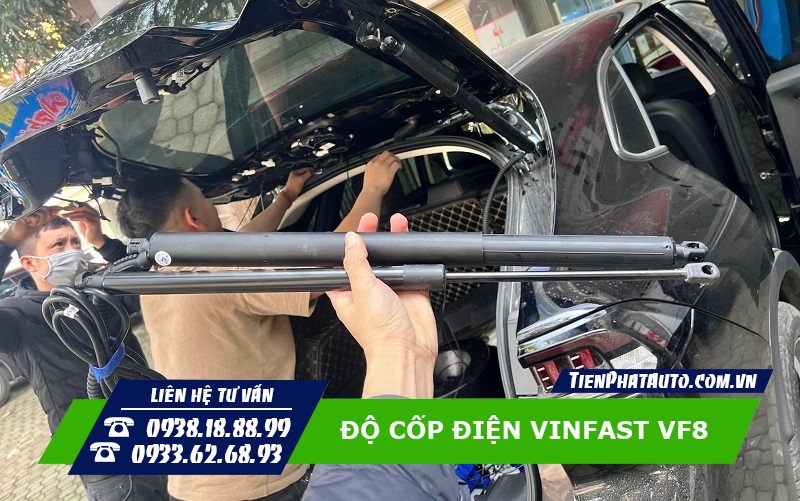 Độ cốp điện cho xe Vinfast VF8 giúp mang lại nhiều sự tiện lợi