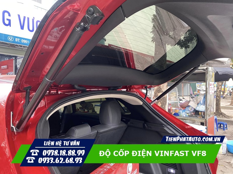 Tiến Phát Auto chuyên độ cốp điện tự động cho xe Vinfast VF8