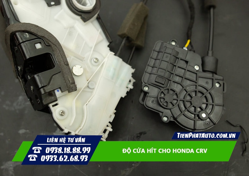 Cửa hít cho Honda CRV có chống kẹt thông minh, đảm bảo an toàn