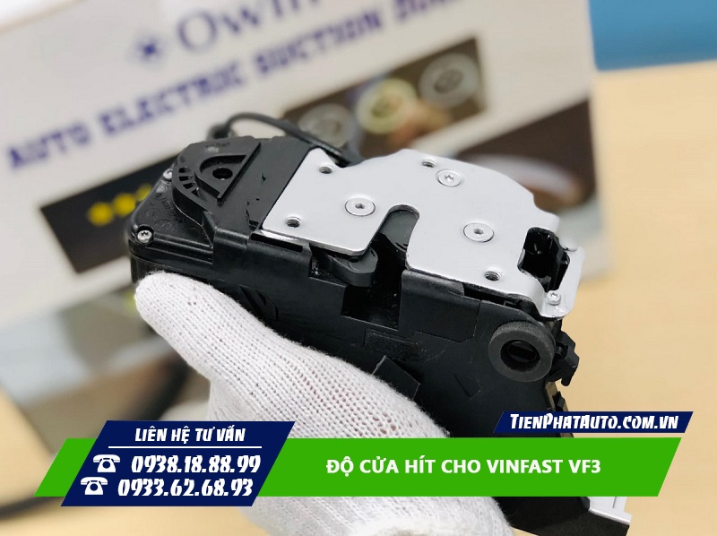 Tiến Phát Auto chuyên độ cửa hít tự động cho xe Vinfast VF3