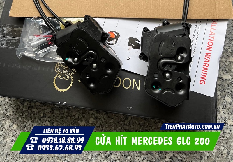 Tiến Phát Auto chuyên độ cửa hít cho xe Mercedes GLC 200 tại TPHCM