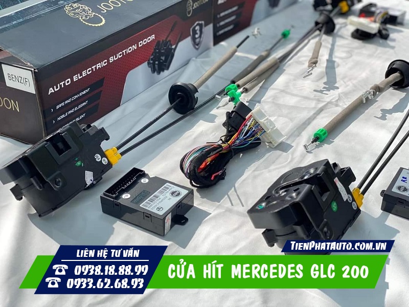 Trọn bộ cửa hít tự động dành riêng để độ cho xe Mercedes GLC 200