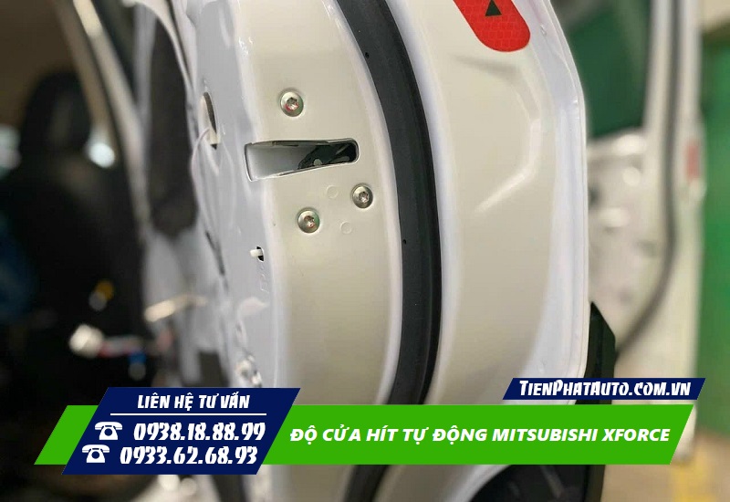 Độ cửa hít tự động cho xe Mitsubishi Destinator giúp cửa đóng êm ái hơn