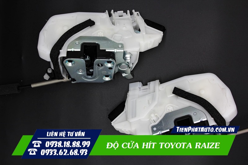 Cửa hít tự động Toyota Raize giúp mang lại nhiều sự tiện lợi khi sử dụng