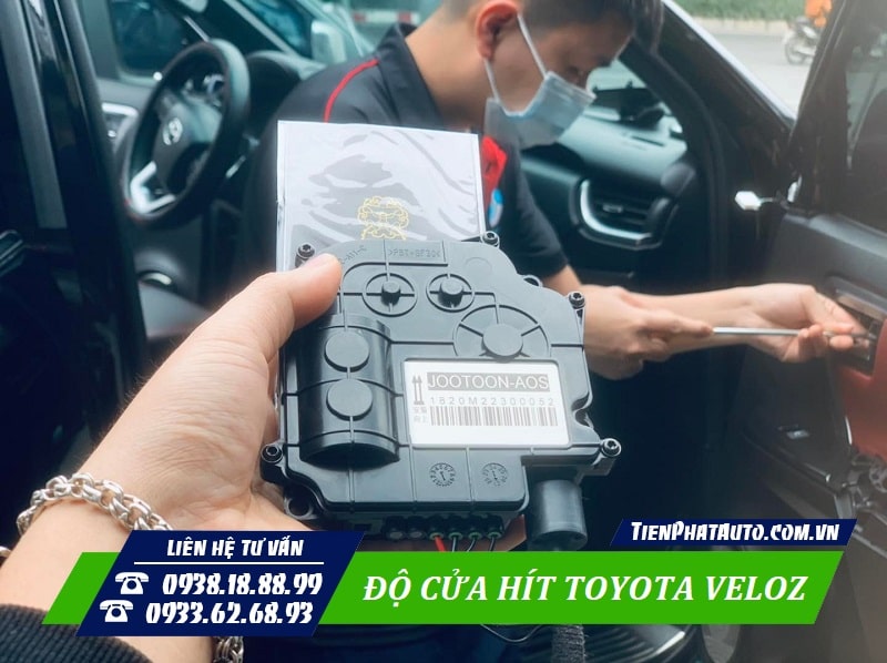Tiến Phát Auto chuyên độ cửa hít tự động cho xe Toyota Veloz 2022
