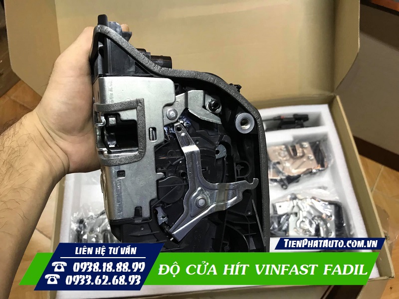 Độ cửa hít tự động giúp mang lại sự sang trọng cho Vinfast Fadil