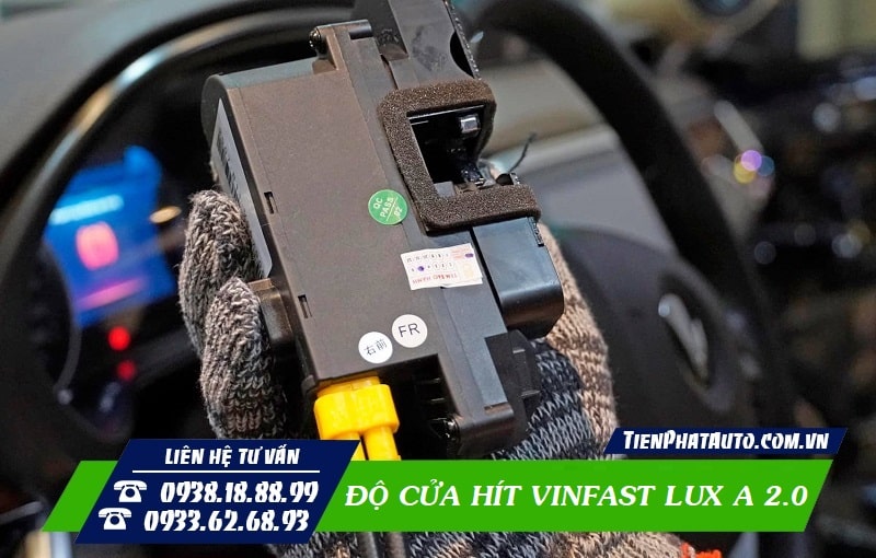 Bộ cửa hít tự động được thiết kế dành riêng cho xe Vinfast Lux A 2.0