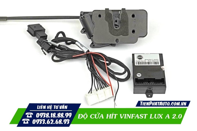 Cửa hít Vinfast Lux A 2.0 được trang bị công nghệ chống kẹt thông minh