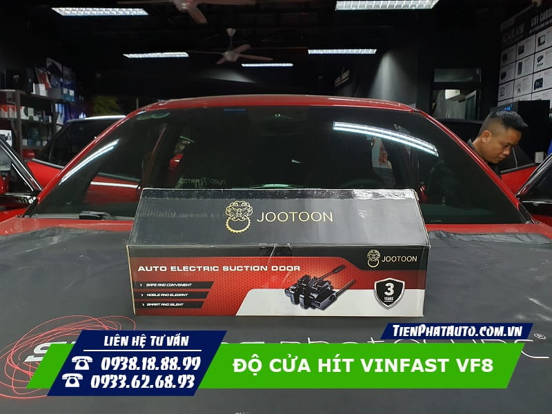 Tiến Phát Auto chuyên độ cửa hít tự động cho xe Vinfast VF8 điện