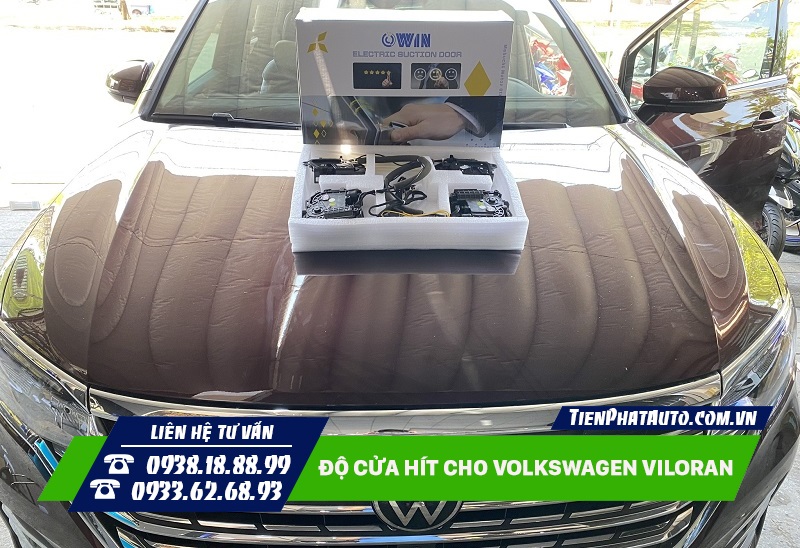 Volkswagen Viloran nâng cấp hệ thống cửa hít tự động cao cấp