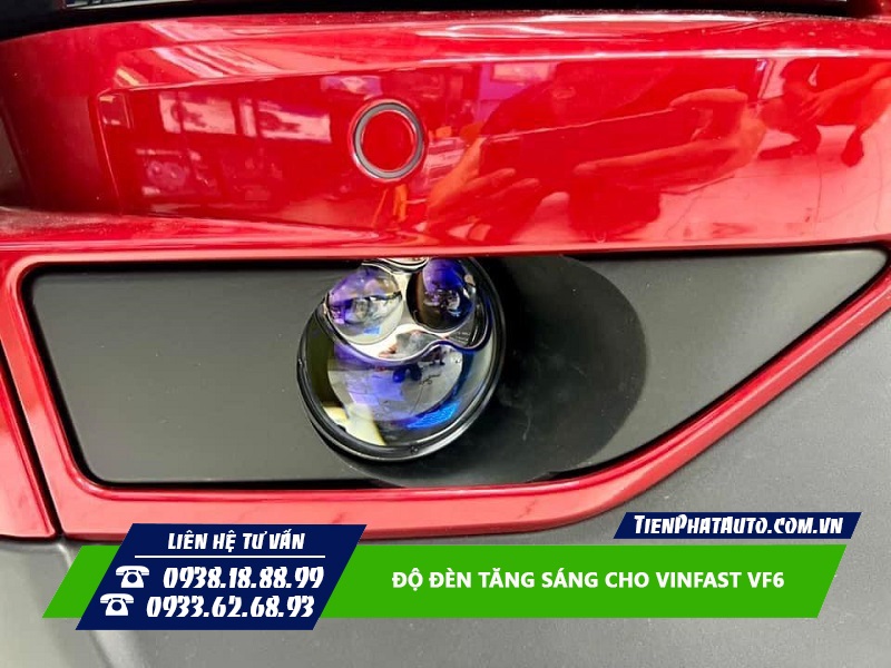Giải pháp nâng cấp tăng sáng độ đèn gầm cho Vinfast VF6