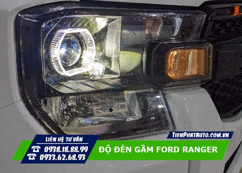 Ngoài đèn gầm thì bạn cũng có thể độ đèn chính cho Ford Ranger 2022 - 2023