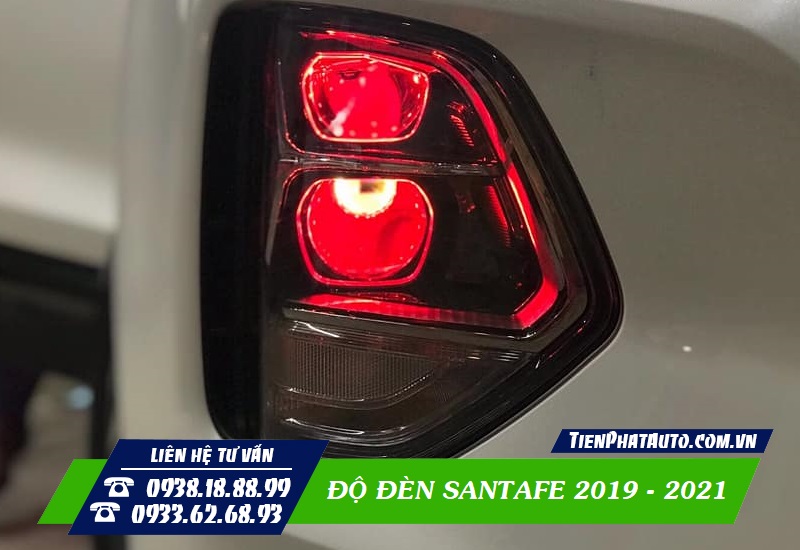Bi LED tăng sáng thiết kế độc đáo giúp tăng thêm độ thẩm mỹ của xe