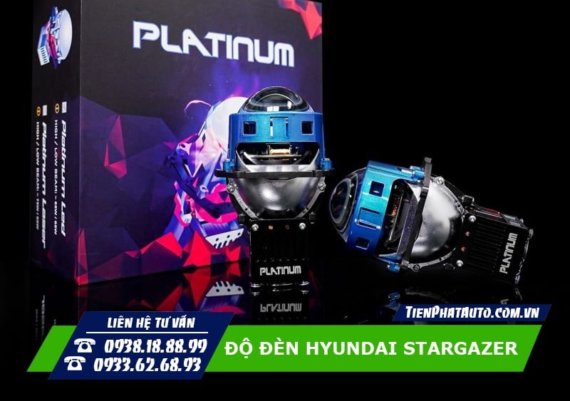 Độ đèn cho xe Stargazer cải thiện độ sáng 4 - 5 lần so với nguyên bản