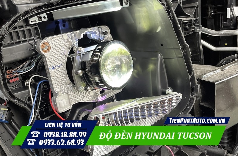  Độ đèn Hyundai Tucson 2022 giúp mang lại nhiều sự tiện lợi khi sử dụng