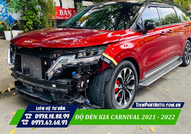 Tiến Phát Auto chuyên độ đèn Kia Carnival 2022 2023 tại TPHCM