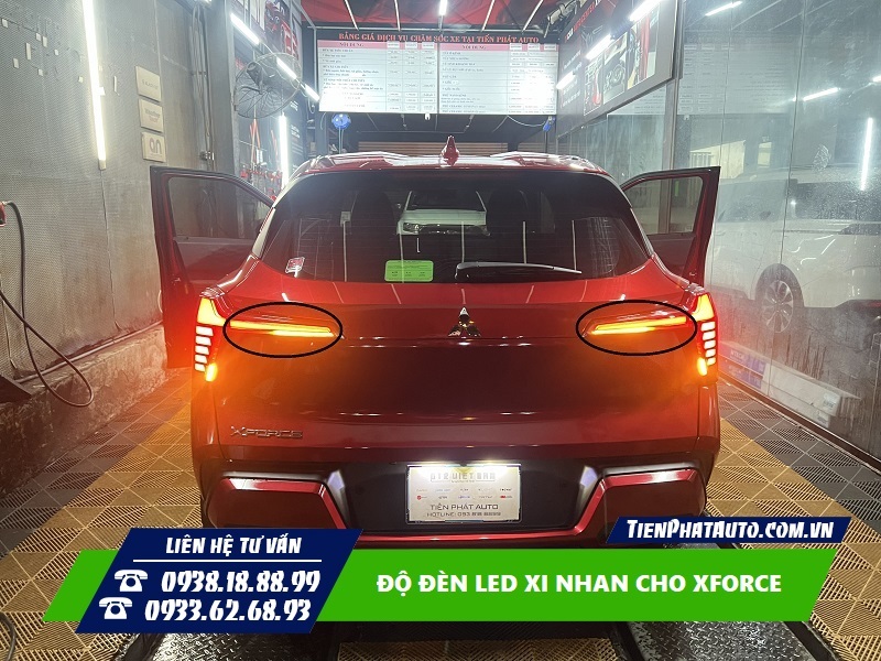 Tiến Phát Auto chuyên độ đèn LED xi nhan cho xe Mitsubishi Xforce