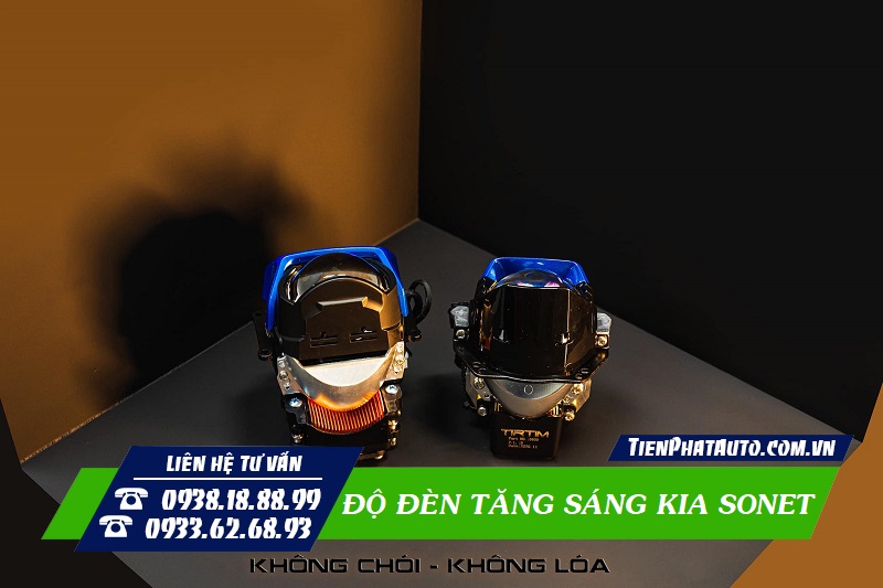 Độ đèn giúp mang lại độ sáng tốt hơn mà không bị chói hay lóa