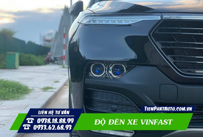 Thương hiệu đèn GTR chuyên dùng để độ đèn Vinfast Lux SA