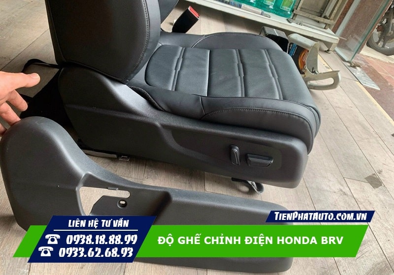 Độ ghế chỉnh điện tự động cho Honda BRV bên tài hoặc bên phụ