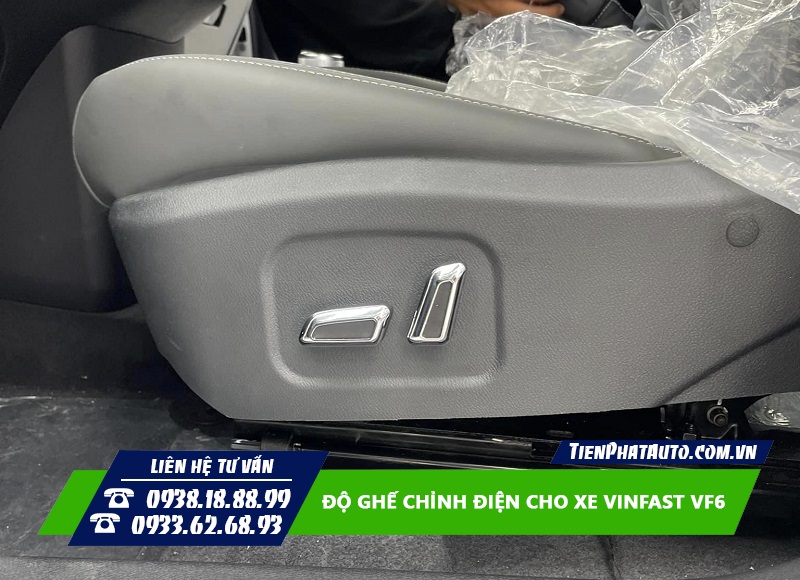 Độ ghế chỉnh điện tự động cho Vinfast VF6 bản ECO