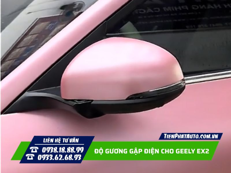 Gập gương giúp thuận đi di chuyển ở đường nhỏ hẹp, hạn chế va quẹt Gập gương giúp thuận đi di chuyển ở đường nhỏ hẹp, hạn chế va quẹt