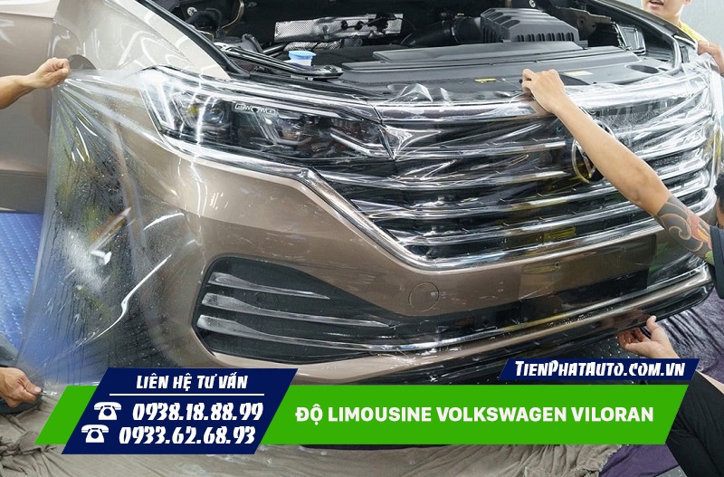 Dán PPF cho Viloran giúp bảo vệ sơn xe, chống trầy xước sơn