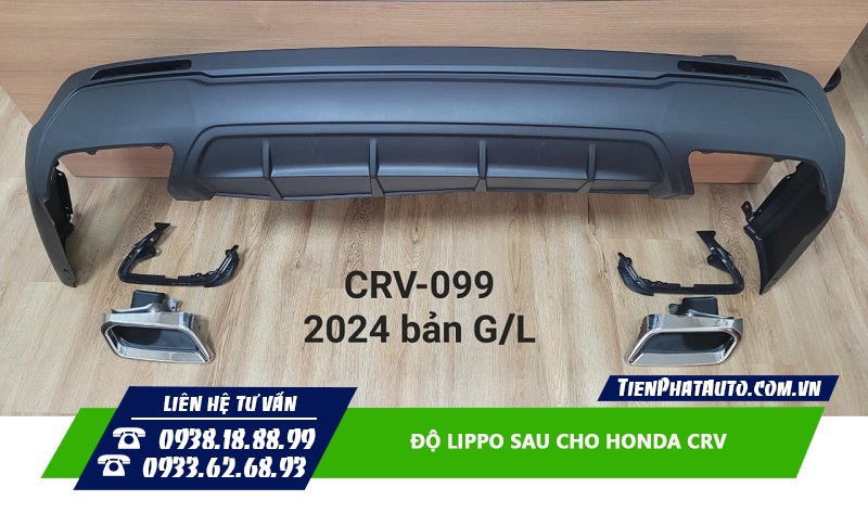 Tiến Phát Auto chuyên độ Lippo sau cho xe Honda CRV 2024