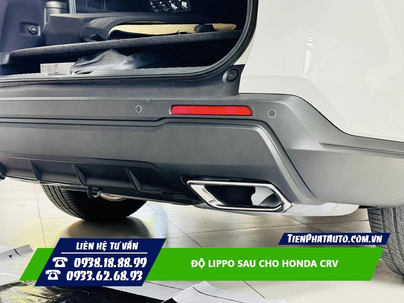 Nâng cấp Lippo sau cho Honda CRV giống phiên bản cao