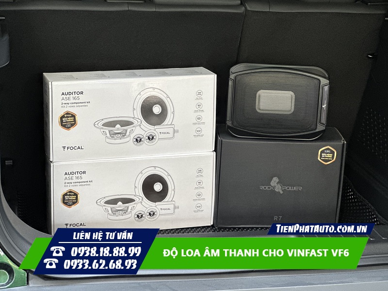 Vinfast VF6 nâng cấp gói độ âm thanh toàn diện