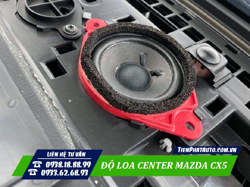 Độ loa Center cho xe Mazda CX5 có giá thành vô cùng hợp lý