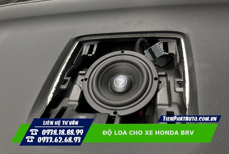 Độ loa cho Honda BRV có khá nhiều cấu hình để bạn tùy chọn
