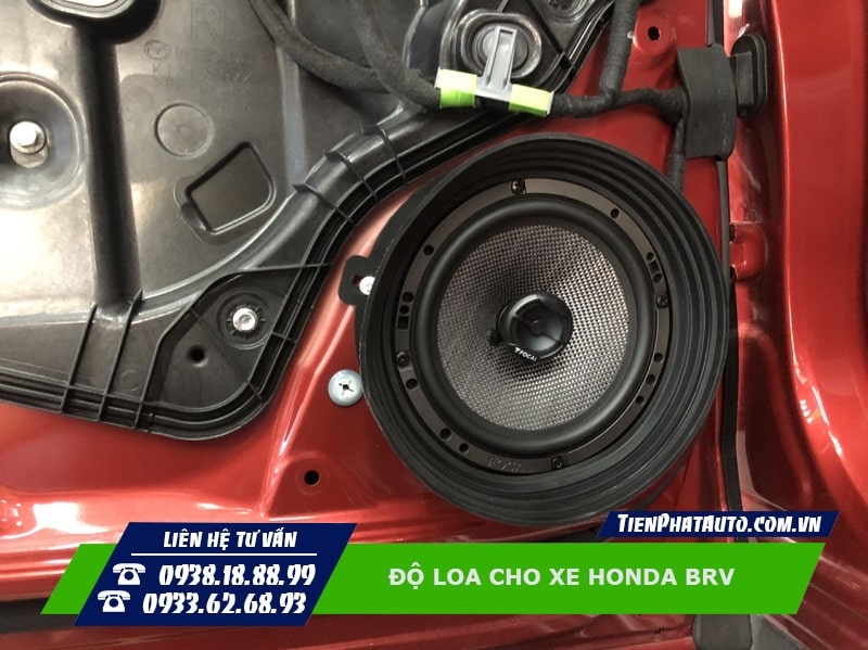 Bạn có thể chọn giải pháp độ loa cánh cho xe Honda BRV