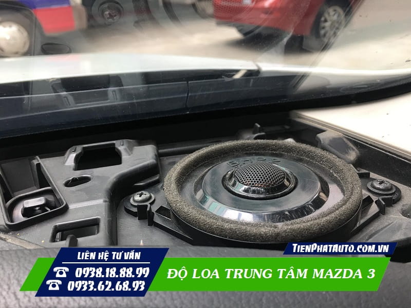 Chi phí độ loa trung tâm Mazda 3 có giá khá dễ chịu để lắp đặt